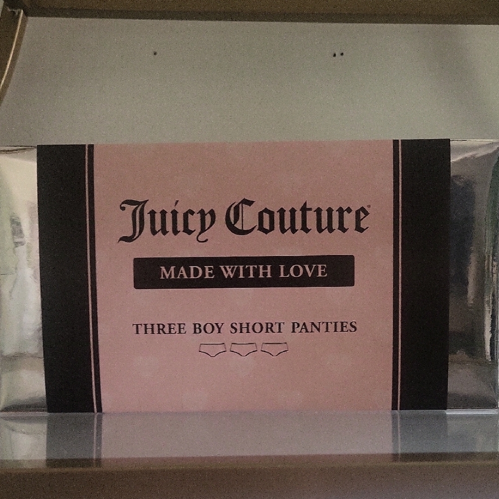 💕 JUICY COUTURE 💕 1 OF A KIND CHOCOLATE BAR PANTY SET- Box Designed By Seller! - Picture 4 of 4